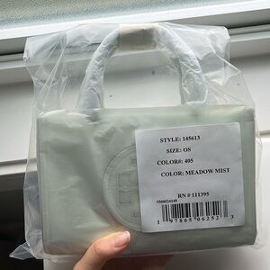 Brand new Tory Burch mini Ella bio tote - Meadowmist